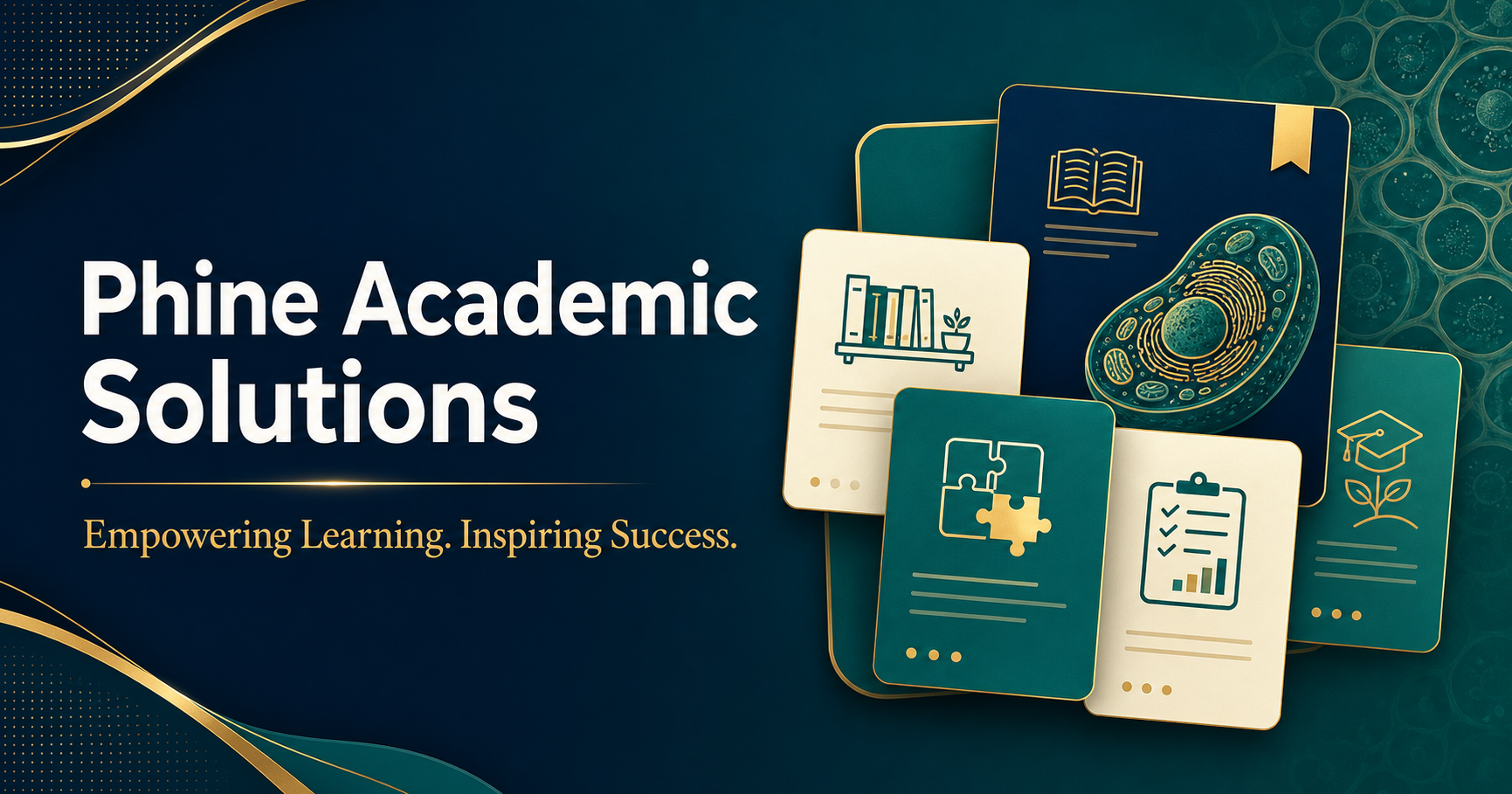 Phine Academic Solutions. Empowering Learning. Inspiring Success.